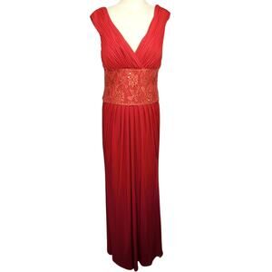 Red Cameron Blake Maxi Dress Size 12 New with Tags